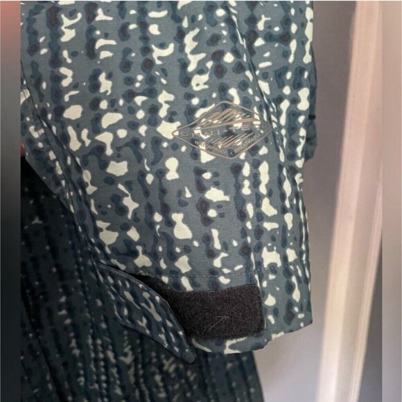 Columbia Bugaboo Blue Winter Jacket Medium Ski Outdoor Waterproof Hooded - Picture 8 of 9